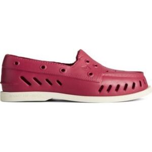 Sperry Women's A-O Float Fur Boat Shoe, Rhubarb, Size 12